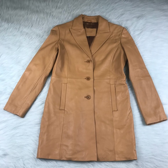 guess brown coat